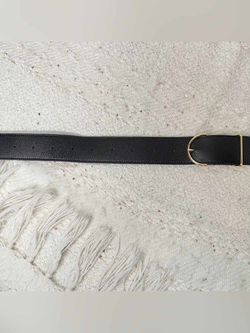 Cuyana black pebbled leather purse strap - Picture 4 of 6
